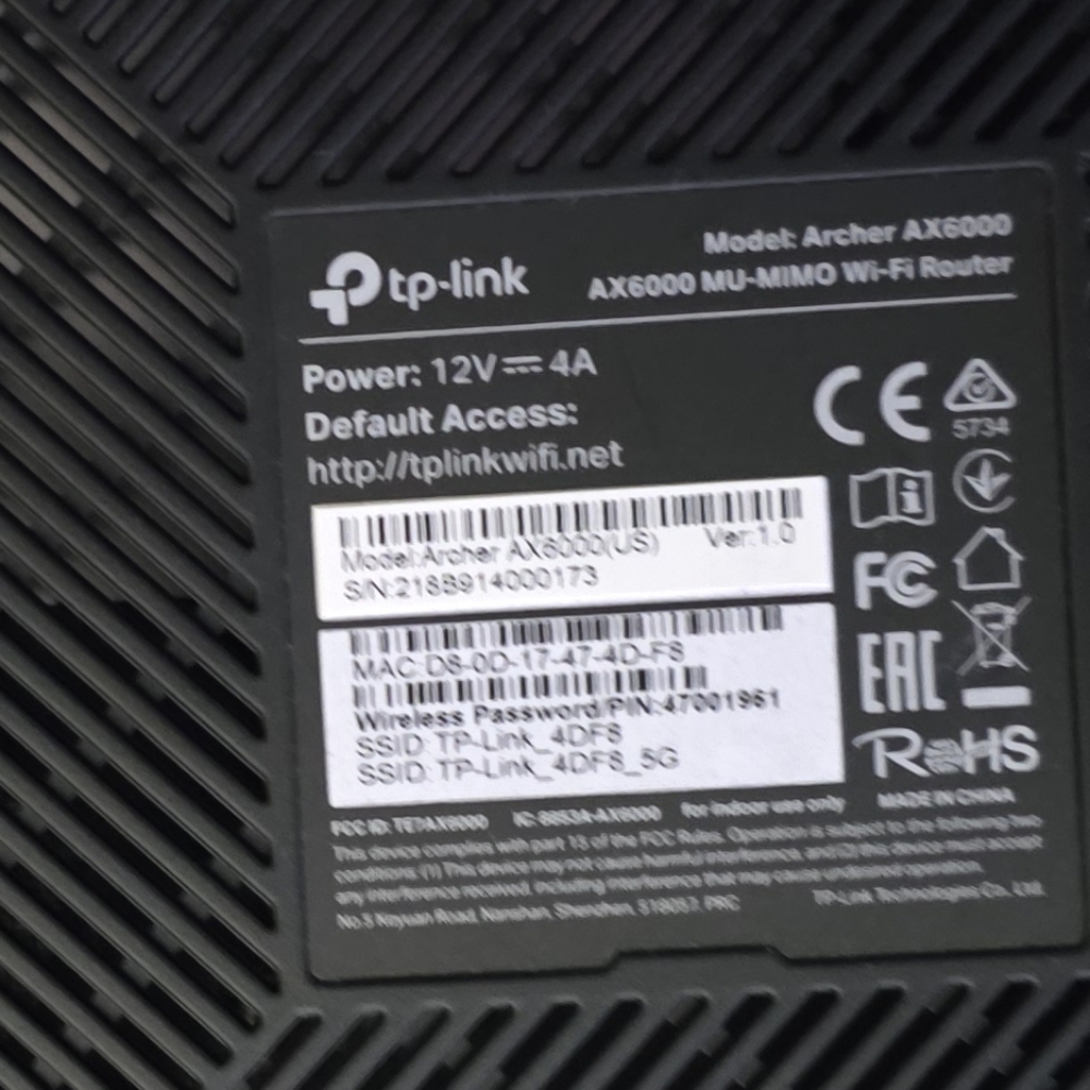 TP-Link Black Wi-Fi Router - Picture 5 of 9